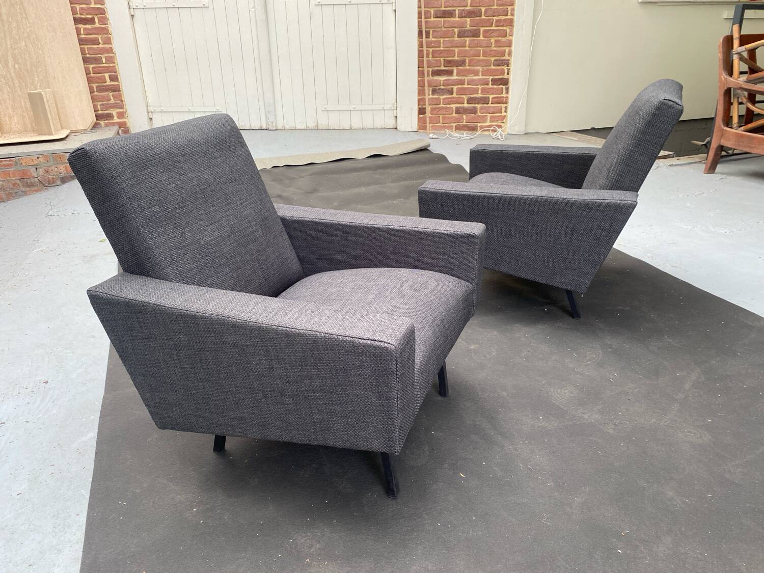 Paire de fauteuil vintage