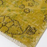 Yellow Vintage Tribal Carpet