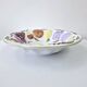 Vintage Fruit Slush Salad Bowl Grape Lemon Apple Pear Plum