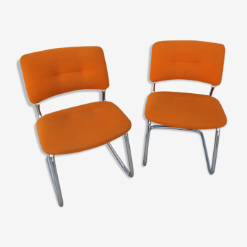Pair of chairs 70s Strafor