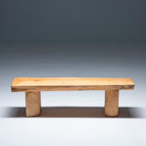 Bench in Solid Birch, Sweden, 1970's