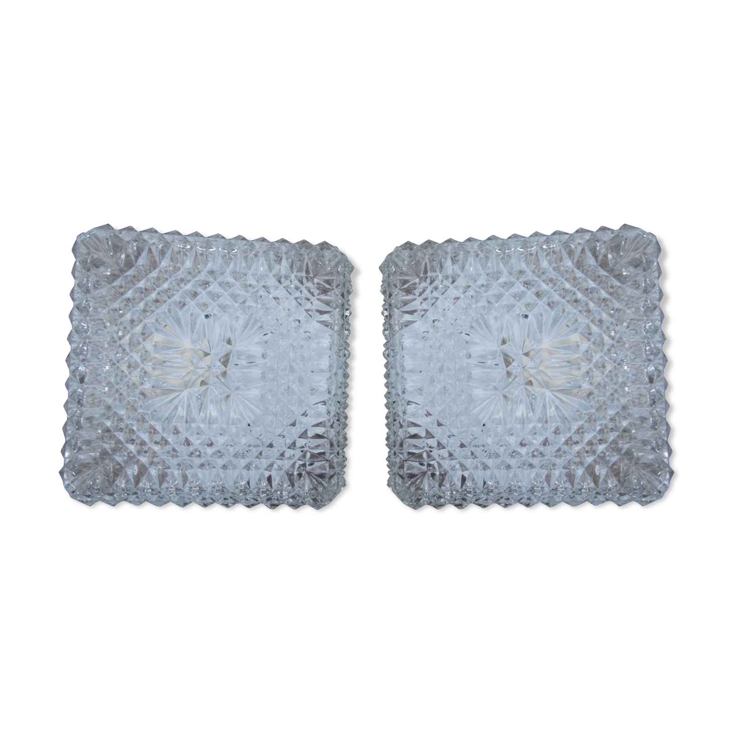 Pair of ceiling lights