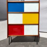 Vintage 70s Scandinavian showcase library