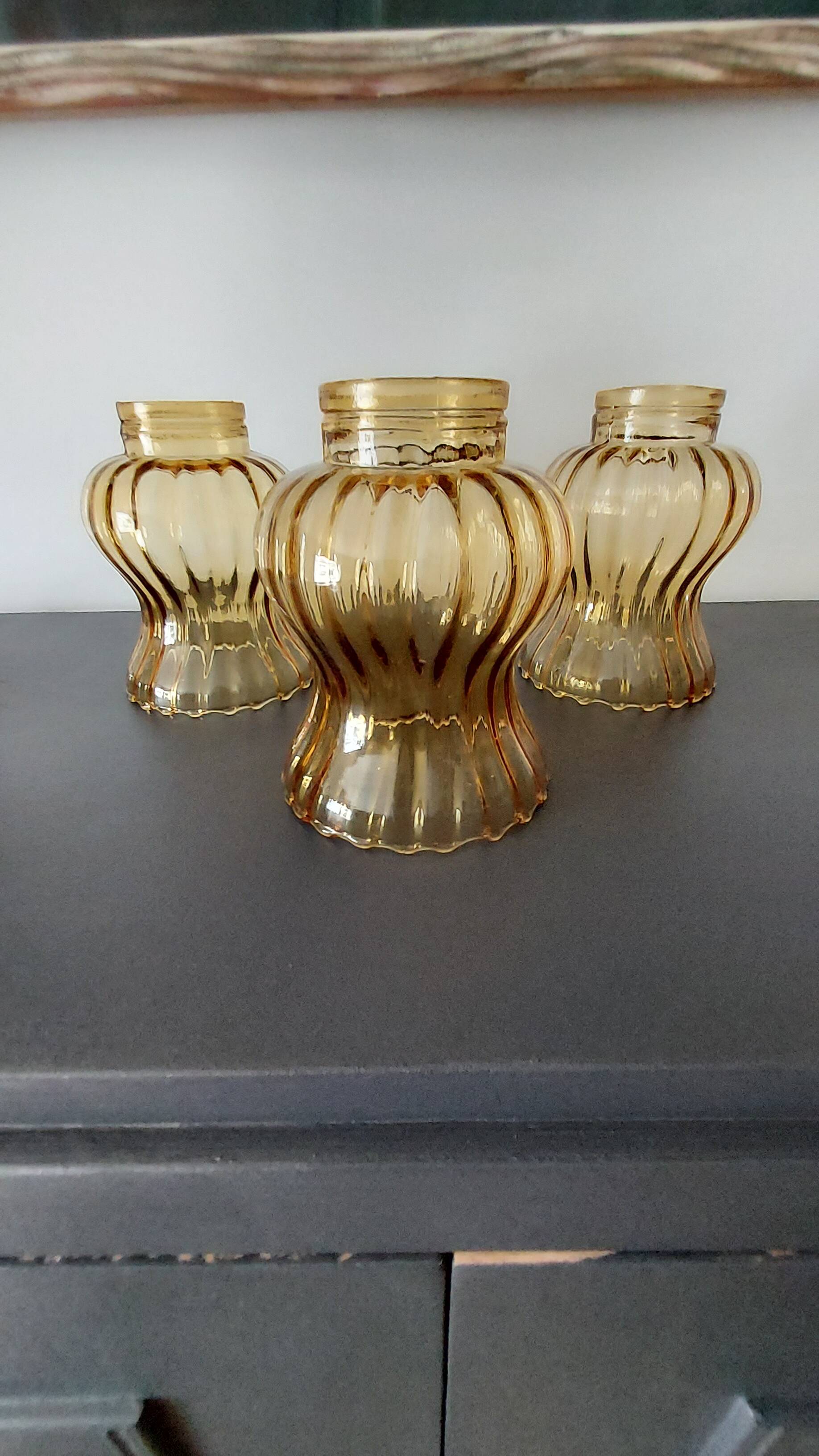 Set of 3 tulips for lighting