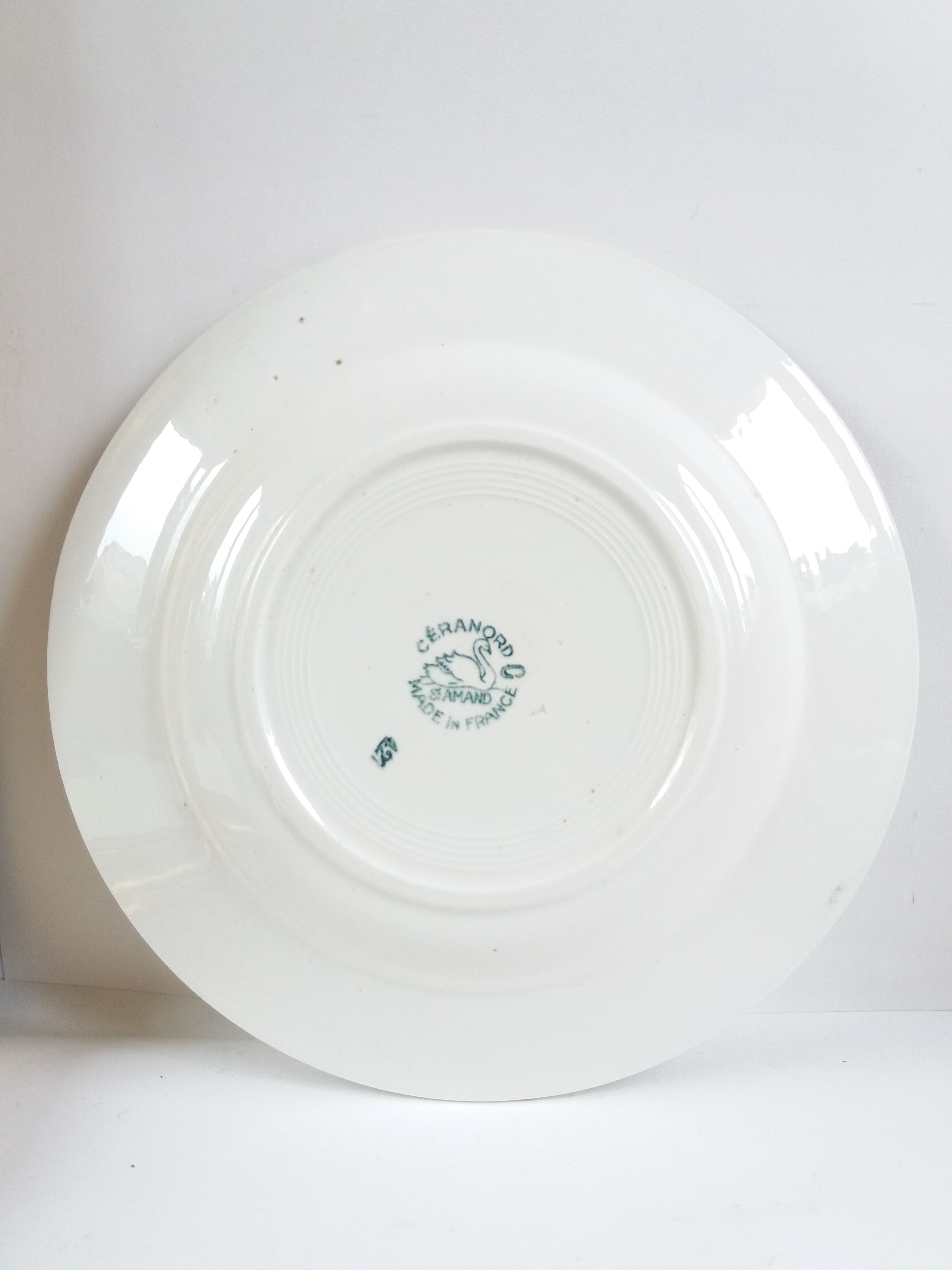 Set 6 assiettes creuses Saint Amand