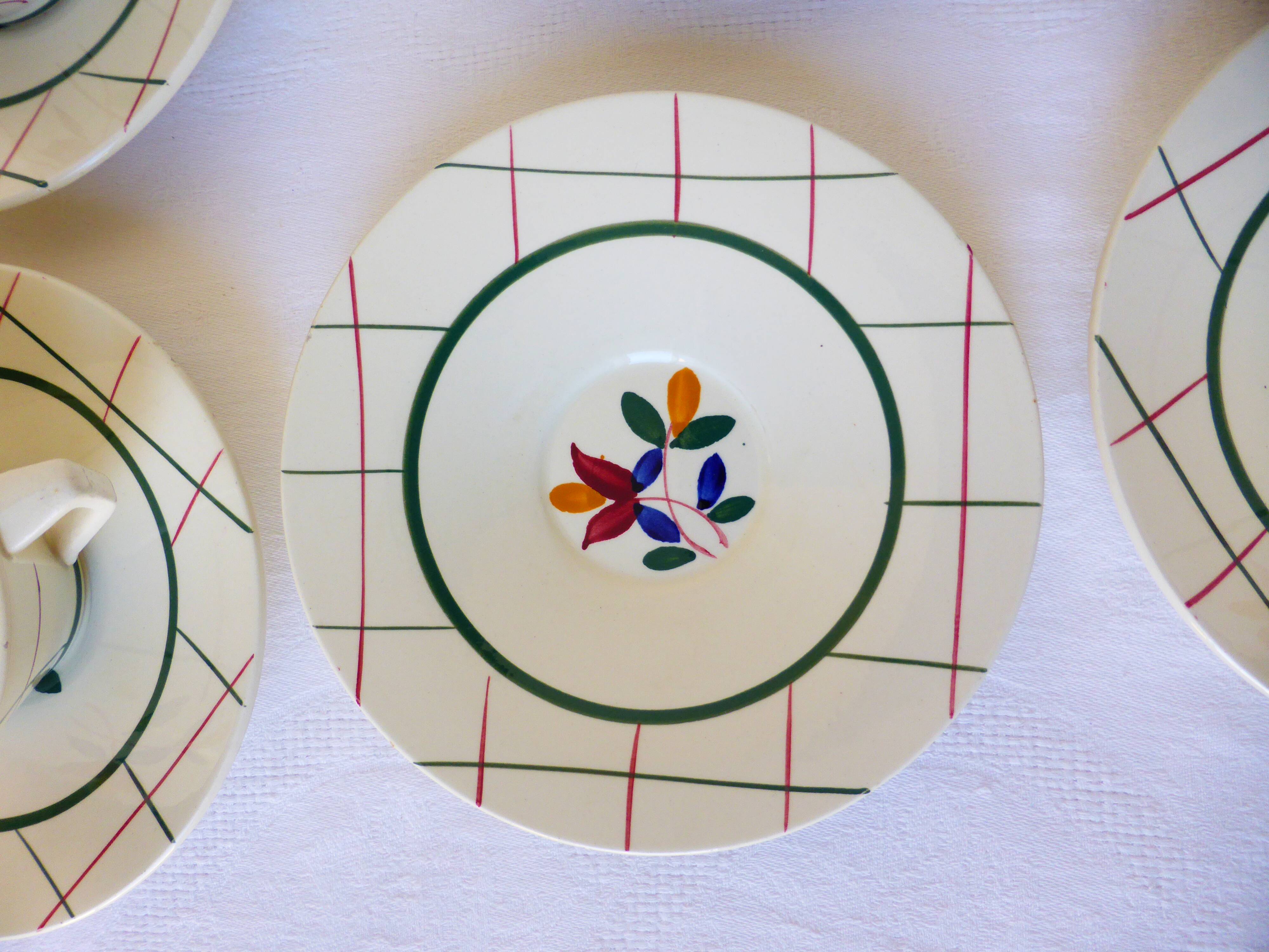 Vintage Gien coffee service, Tamaris model 2106102