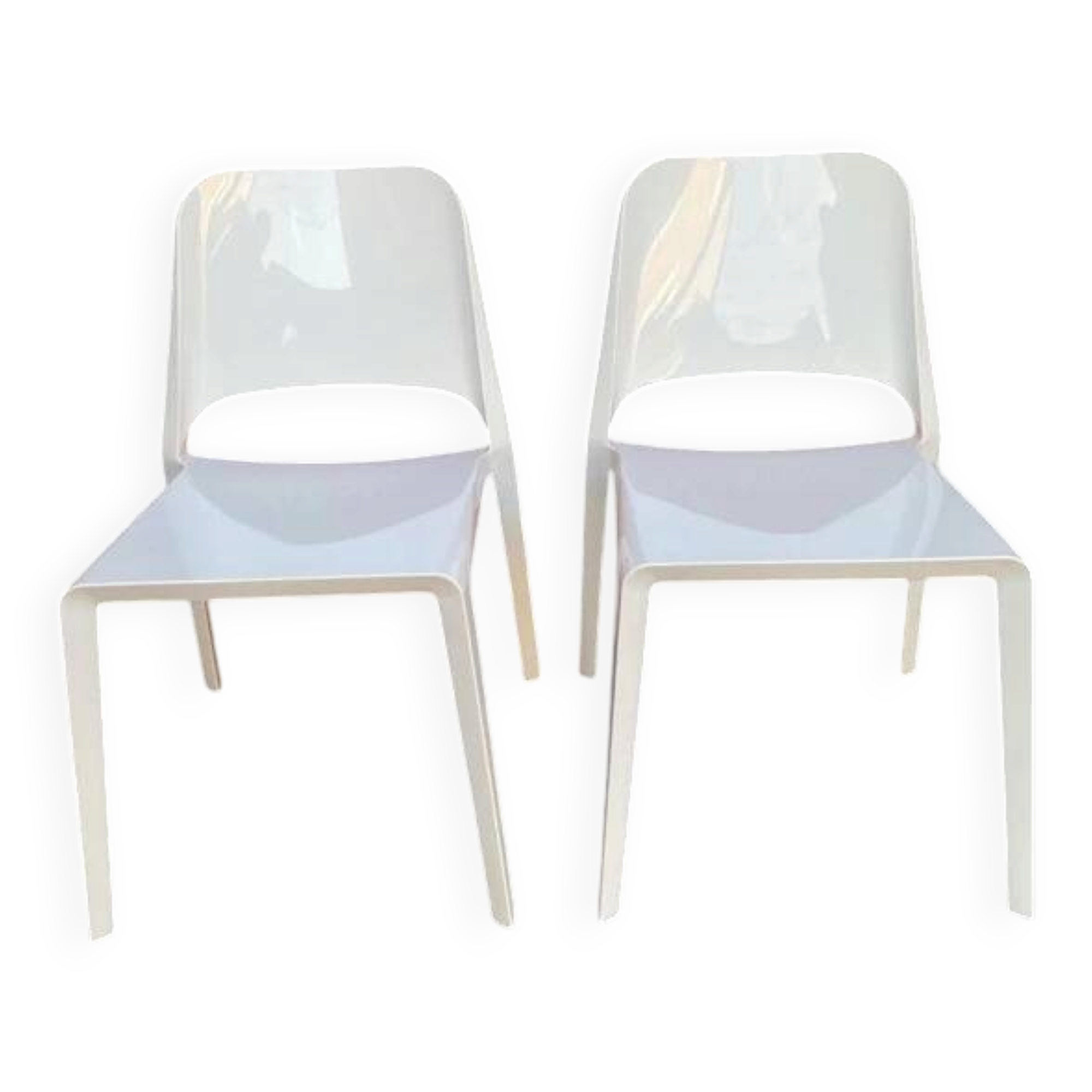 Set of 2 "Kate" chairs – Roberto Barbieri for Zanotta
