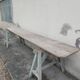 Workshop table in old wood 1950 -3m50