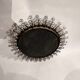 Golden wrought iron Chaty mirror 1960