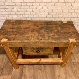 Établi ancien meuble de métier