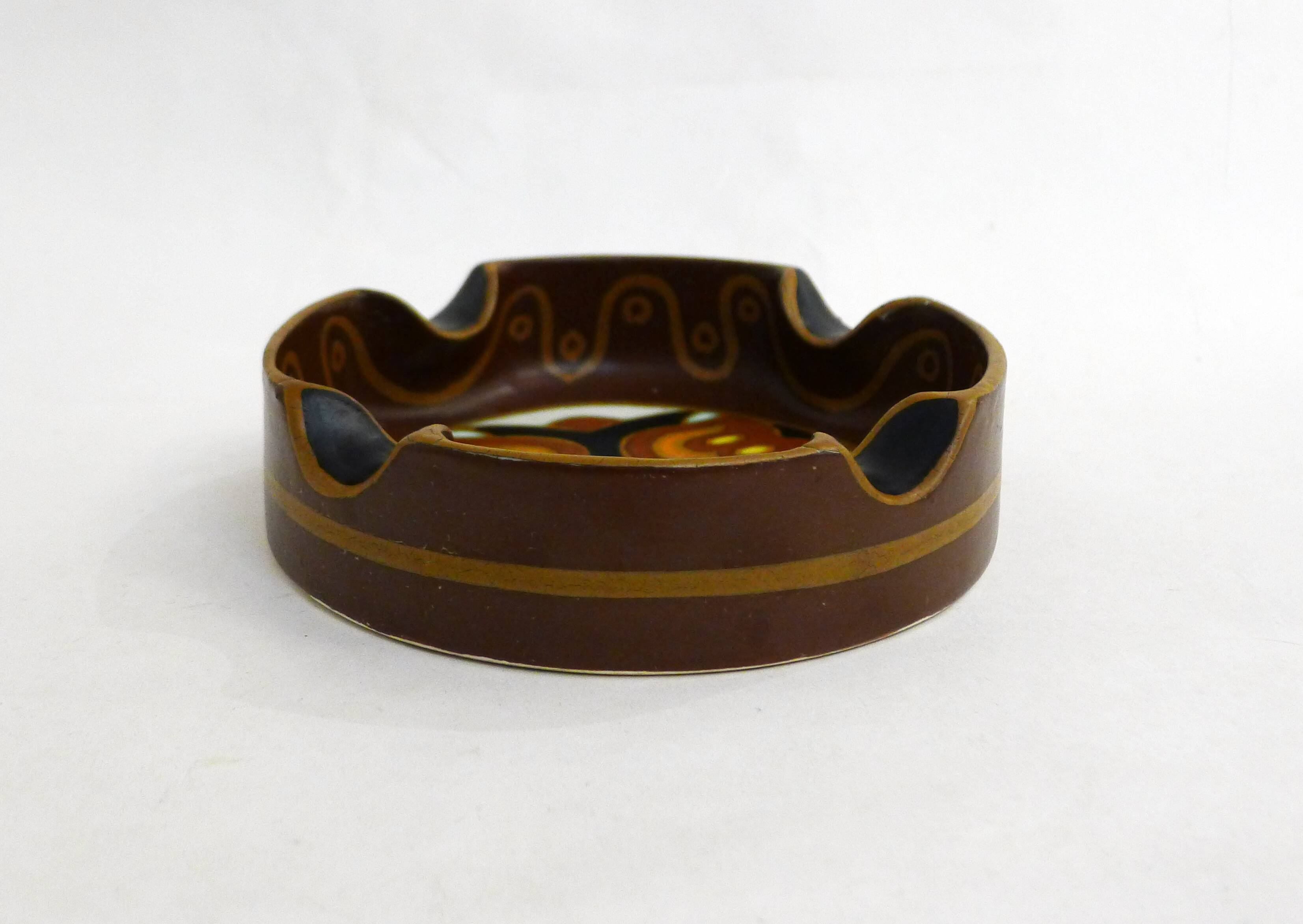 Boch Keramis Art Deco Ashtray