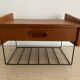 Vintage teak wall shelf