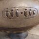 Vintage leather rugby ball