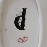 Ravier terre de fer Bordeaux Vieillard monogram AR