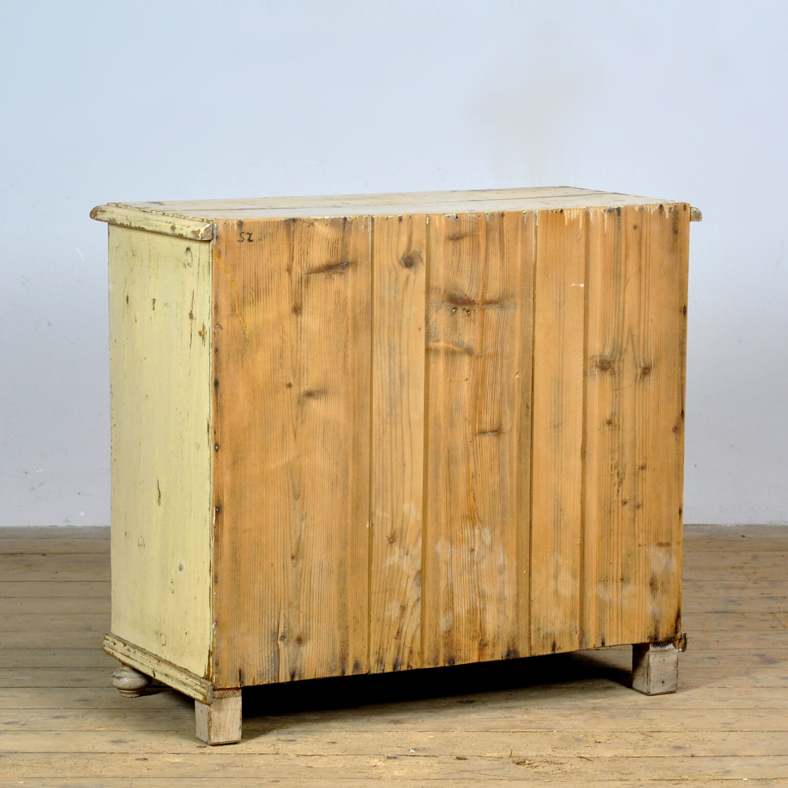 Buffet en pin ancien, vers 1910