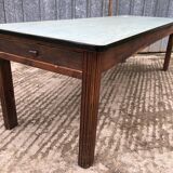 Vintage farm table from the reconstruction period in fir.