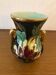 Vase art déco signé vallauris décors main