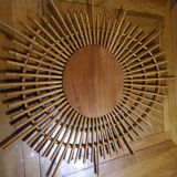 Mirror rattan  65x84cm