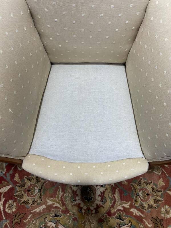 Fauteuil - Bergère époque Art Déco en noyer