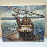 Venetian oil painting on canvas