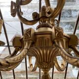 Bronze chandelier 8 branches