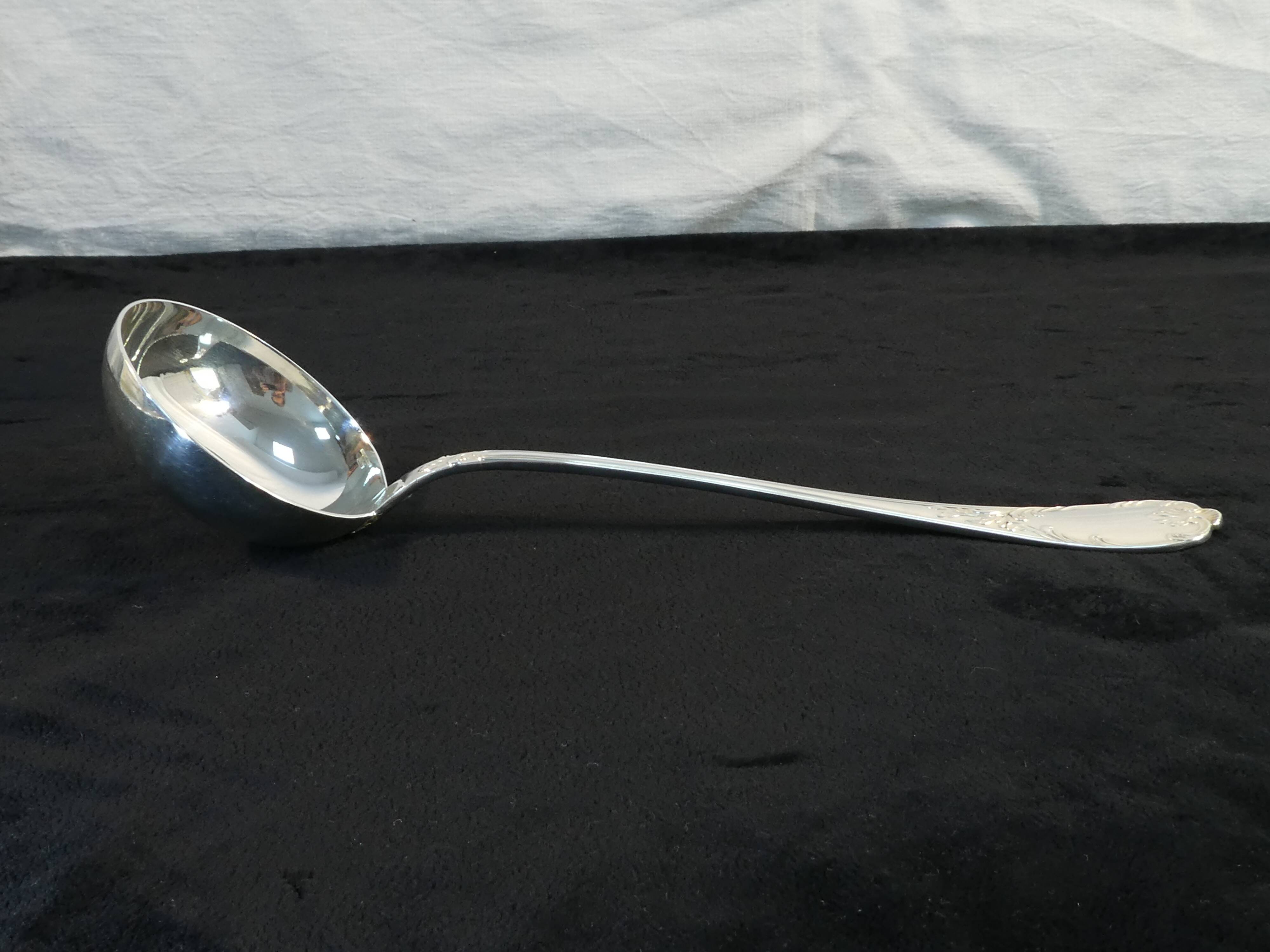 Christofle cutlery set in silver metal model MARLY