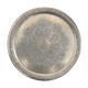Round silver metal top - rosettes - frieze - Vintage - France