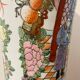Glazed porcelain vase 20th century