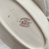 Oval ironstone dish "Joinville" KG Lunéville