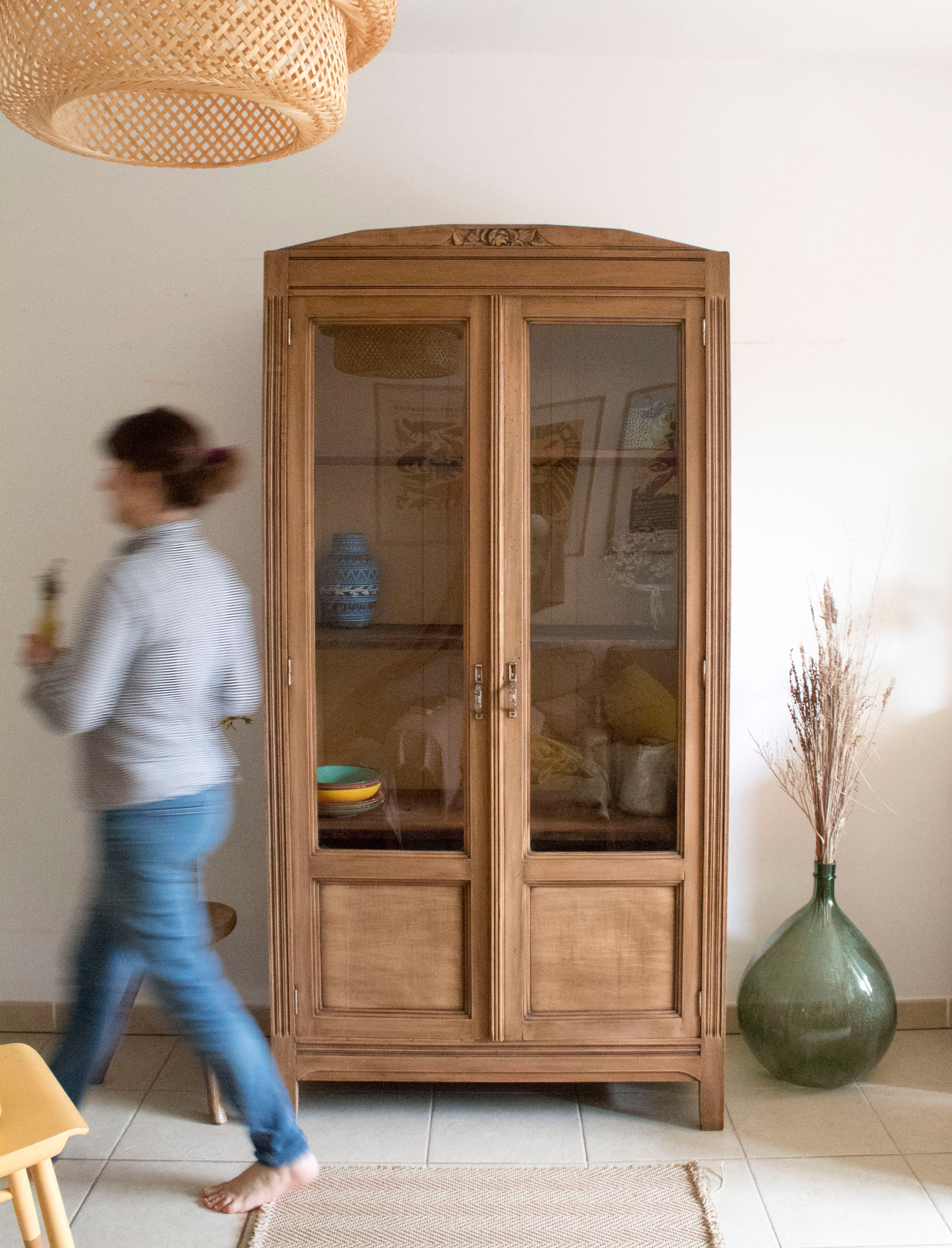 Parisian glazed wardrobe