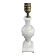Alabaster lamp base