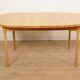 Vintage oval dining table | Oak | Extendable