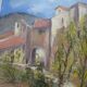 Sillans, 38, old oil on canvas