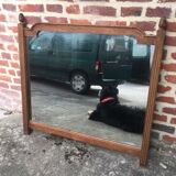 Wooden mirror 93x97cm