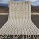 Handmade pure wool rug, size 150 x 250 cm.