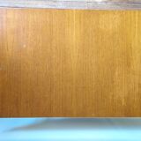 Wooden coffee table, double shelf