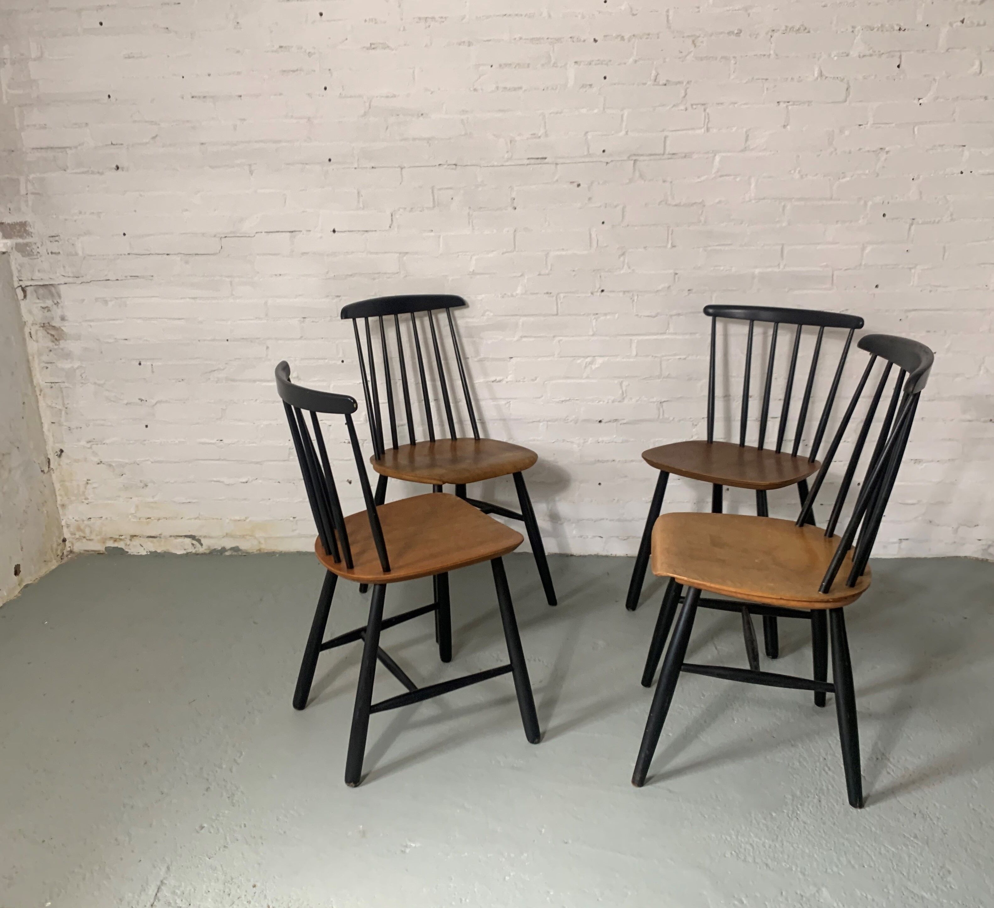 Lot de 4 chaises