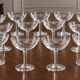 12 coupes  en cristal de Saint-Louis Modèle « Manon » circa