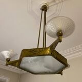 Muller art deco chandelier
