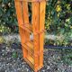 Brutalist pine shelf