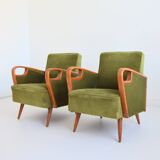 Paire de fauteuils, 1950