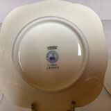 Six petites assiettes à fleurs Raynaud Limoges