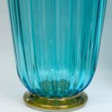 Paire de vases en verre de Murano signé "Toso"