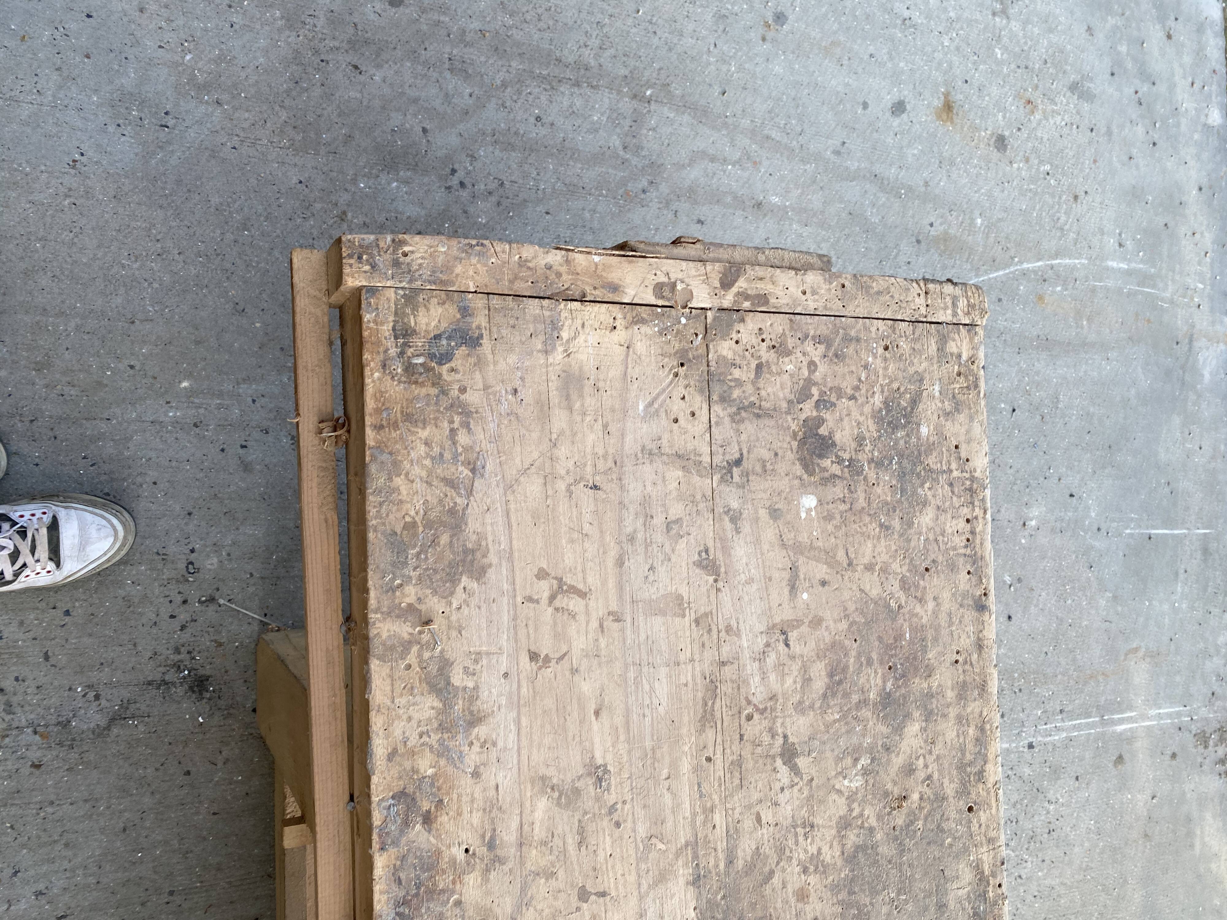 Joiner's workbench straight press