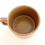 Set of 8 coffee traps, 4 mugs, 10 sub-section of gres de brenne