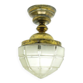 Lampe suspendue de style Art Nouveau, Autriche-Hongrie, début du 20e siècle