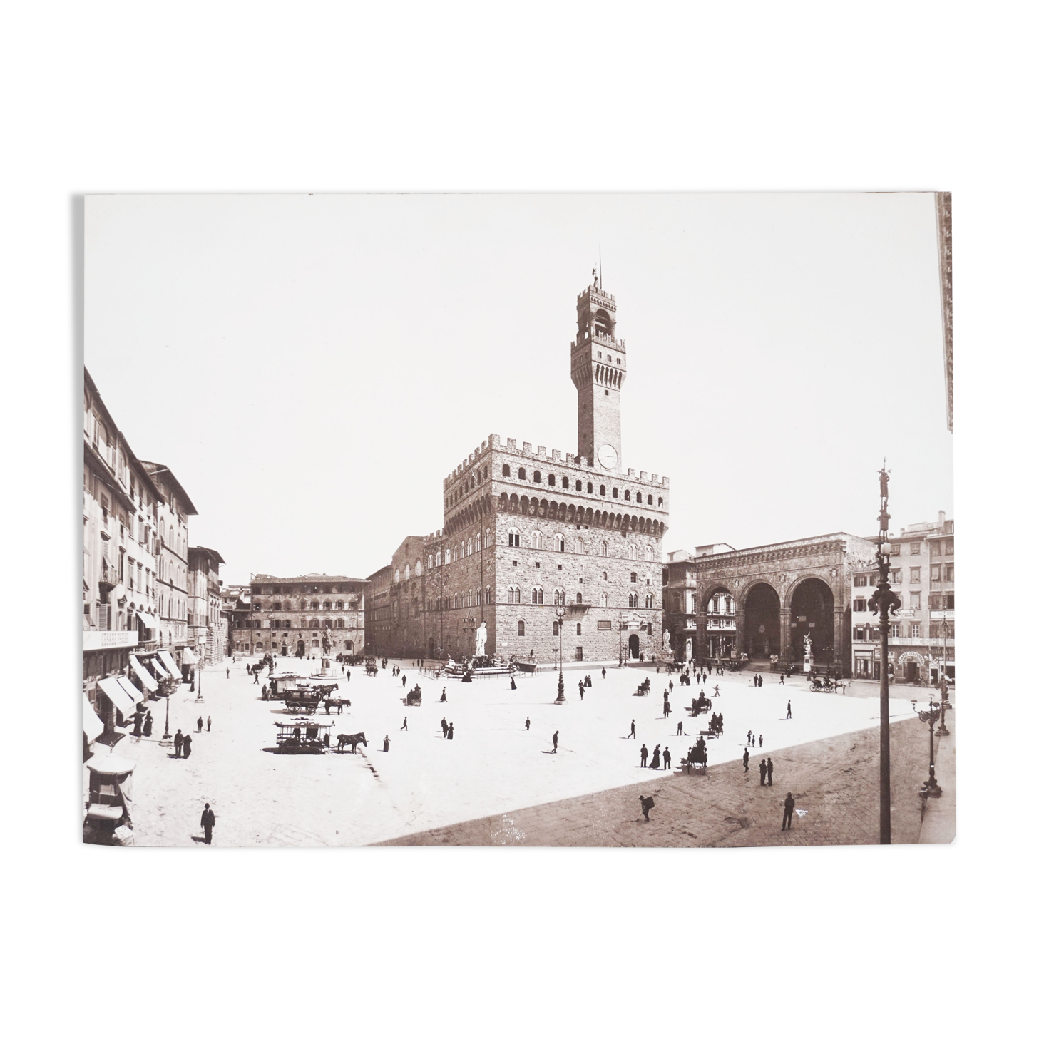 Photograph on wood panel - Florence Italy