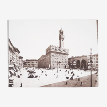 Photograph on wood panel - Florence Italy