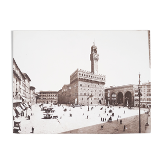 Photograph on wood panel - Florence Italy