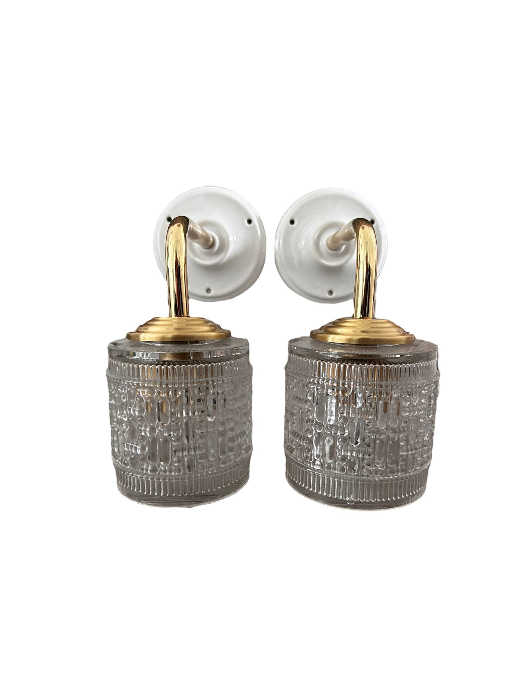 Pair of vintage wall sconces